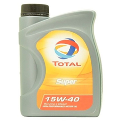 OLIO SUPER 15W40 LT 1 - Total precio