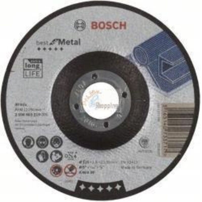 2608603519 2608603519 Disco da taglio con centro depresso 125 mm 22.23 mm 1 pz. - Bosch Accessories