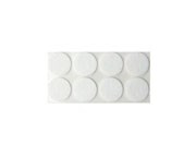 FELTRINO ADESIVO ELITE TONDO BIANCO 26 Pz. 8 - Xtra precio