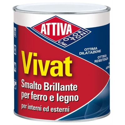 Smalto Sintetico 0,750 009 Ecru' Vivat - Attiva