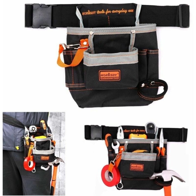 Marsupio Borsa Cintura Porta Attrezzi Utensili Da Lavoro - HORUSDY