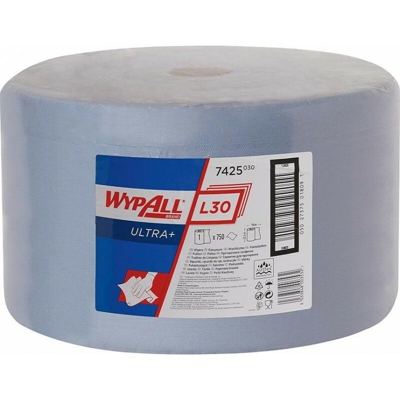 Tovagliolo Di Carta Wypall L40 Blu 23,5X38Cm 750 Blatt - KIMBERLY-CLARK