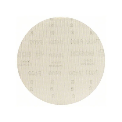 Bosch Foglio abrasivo M480 Net, Best for Wood and Paint, 150 mm, 400, confezione da 50 pezzi