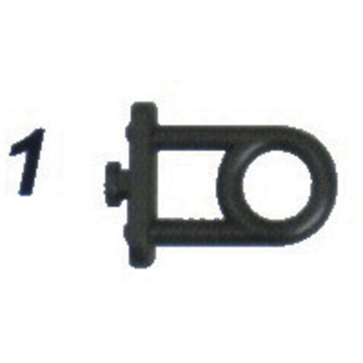 Sipa - GANCIO IN NYLON PER PANNELLI PORTAUTENSILI G6