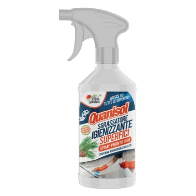Quanisol sgrassatore IGIENIZZANTE SUPERFICI HACCP x 750 ml spray - ALBAGARDEN