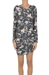 Draped sheath dress en oferta
