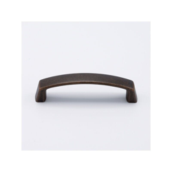 Maniglia dalle linee morbide effetto rame 108x17x27mm - 389 Round - POLIDEAS en oferta