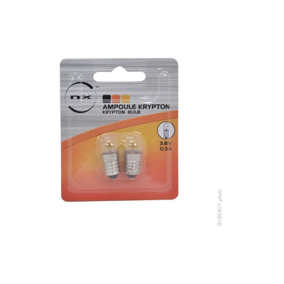 NX - Lampadina krypton 3,8V 0,3A a VITE per ETX9023 nuovo modello