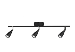 Lampada da muro Led 13.5W (3x4.5W) Wall Light colore nero V-TAC VT-813 4000K en oferta