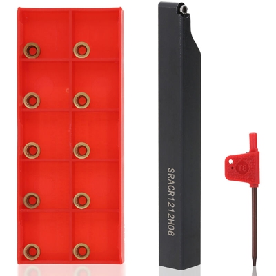 Barra di alesatura indexabile portautensile, utensile tornio con chiave - ASUPERMALL