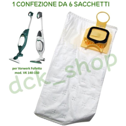 Filterhaus - sacchetti in microfibra scatola compatibili vk 140-k150 compatibili 6 pezzi mic x05140 características