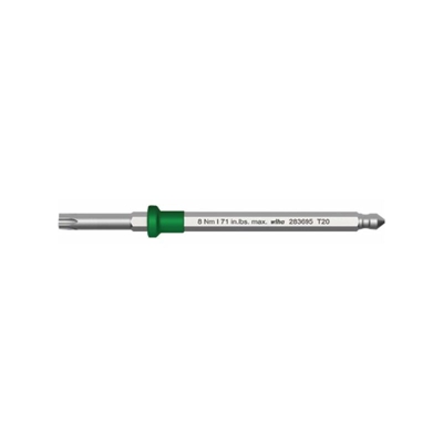 Lama intercambiabile TORX® per cacciavite dinamometrico con impugnatura a chiave (38811) P15 x 75 mm, 5,5 Nm - Wiha