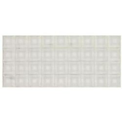 Piastra di 36 fermi adesivi trasparenti 3M SJ5323 2cm x 2cm H7,6mm 2cm x 2cm H7,6mm en oferta