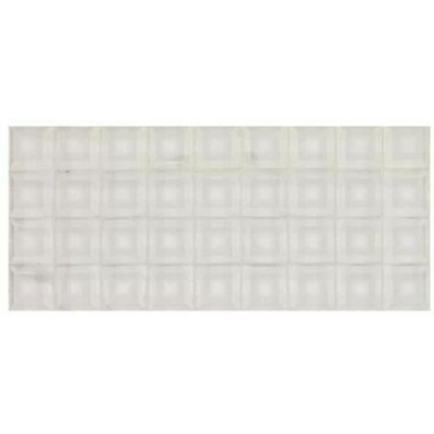 Piastra di 36 fermi adesivi trasparenti 3M SJ5323 2cm x 2cm H7,6mm 2cm x 2cm H7,6mm