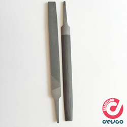 Abc Tools - Lima per meccanica mezzotonda mezzodolce senza manico 8-12' D2601/2 ABC D 2601 2012 - Lunghezza pollici 12 en oferta