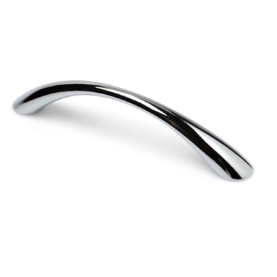 Maniglia stile contemporaneo, Zama, Cromato Lucido, 96mm interasse. Marchio REI