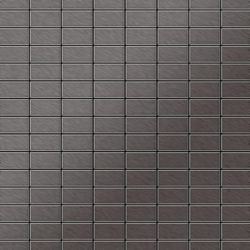Mosaico metallo solido Titanio spazzolato Smoke grigio scuro spesso 1,6 mm ALLOY Bauhaus-Ti-SB en oferta