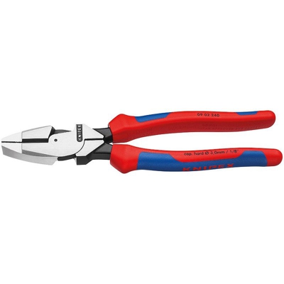 Knipex Pinze extra forte "Lineman's" rivestiti in materiale bicomponente 240 mm - 09 02 240 SB