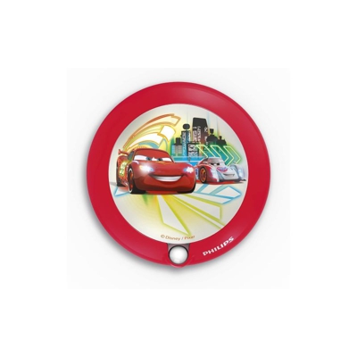 Philips e Disney Luce Notturna Cars, LED, con Sensore di Movimento