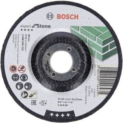 2608600222 2608600222 Disco da taglio con centro depresso 125 mm 22.23 mm 1 pz. - Bosch Accessories