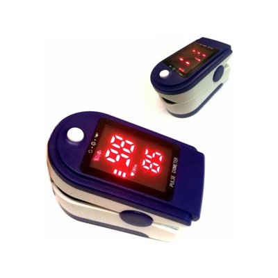 Misuratore Di Ossigeno Portatile Da Dito Pulsossimetro Ossimetro Saturimetro - EXSENSA