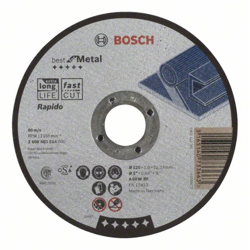 Bosch Accessories 2608603514 2608603514 Disco di taglio dritto 125 mm 22.23 mm 1 pz. en oferta