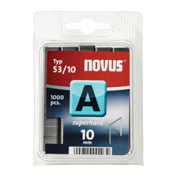 NOVUS morsetto del filo sottile morsetto53/10 morsetto-B11,3mm gamba-L10mm acciaio superduro1000St Novus en oferta