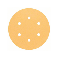 Bosch Foglio abrasivo C470, 150 mm, 220, 6 fori, Velcro, confezione da 50 en oferta