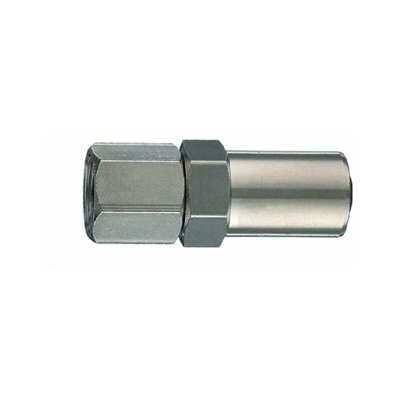 ANI RACCORDO ARIA COMPRESSA ATTACCO FILETTATO FEMMINA MASCHERINA PORTAGOMMA -3/8' F-8 x 12 mm 3/8 F 8 x 12 mm"
