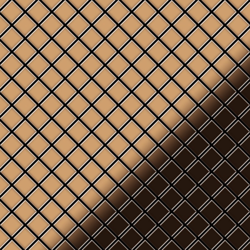 Mosaico metallo solido Titanio specchiato Amber rame spesso 1,6 mm Diamond-Ti-AM - Alloy en oferta