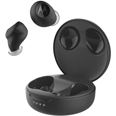 Cuffie Auricolari Wireless Bluetooth Motorola Vervebuds 250 Nero Microfono