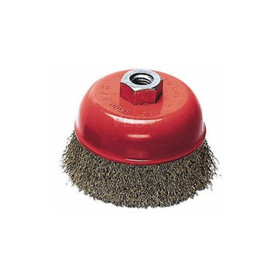 Spazzola A Tazza Per Smerigliatrice Flex Attacco Ma14 Fili Ondulati V/Mis Mm 150X33 (26999) - MARCA