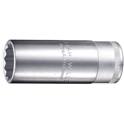 Socket 1/2 27 Millimetri 12Kt.Lang Stahlwille características