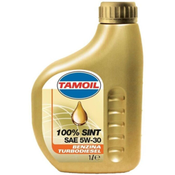 OLIO MOTORE PER AUTOVETTURE ' 100% SINT' 5W30 - lt. 1 - Tamoil precio