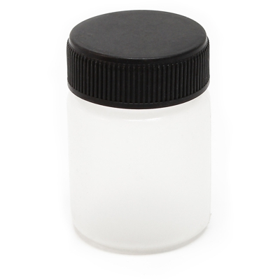 Wiltec - Pezzo di ricambio per aerografo: serbatoio del colore in plastica con coperchio 20 cm³ Modello 1