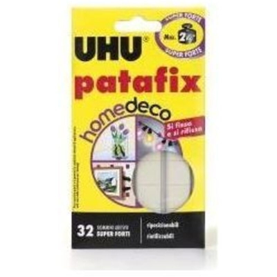 Uhu Patafix Homedeco 32 Gommini Adesivi Riutilizzabili Accessori Ferramenta
