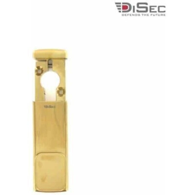 protezione magnetica DISEC per cilindro europeo - lucido MG030FOL in ottone