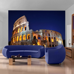 Fotomurale Colosseo di notte cm 250x19 cm 250x193 Artgeist en oferta