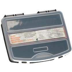 Cassetta Porta Attrezzi Utensili Valigetta Plastica Scomparti e Manico 15x19x4cm - BAKAJI características