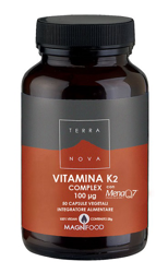 TERRANOVA VITAMINA K2 50 CAPSULE características