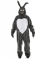 Costume coniglio nero adulto