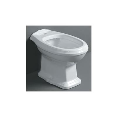 Bidet Con Brida A Pavimento In Ceramica Simas Arcade Ar823