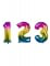 Palloncino alluminio multicolore 86 cm en oferta