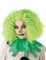 Parrucca clown verde adulto en oferta