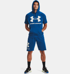 Short UA Rival Fleece Big Logo da uomo en oferta