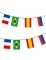 Ghirlanda in plastica 32 bandiere 13 m