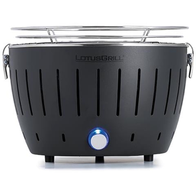 Barbecue Nuovo Modello 2019 Mini Ø 25,8 cm Nero con Batterie e Cavo di Alimentazione USB
