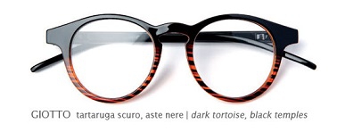 OCCHIALE PREMONTATO CORPOOTTO GIOTTO SCURO 1,00 DIOTTRIA