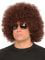 Parrucca afro marrone anni '70per adulto en oferta