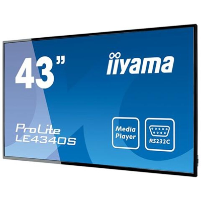 Display LFD 43'' LED AMVA ProLite LE4340S-B1 1920 x 1080 Full HD Mediaplayer